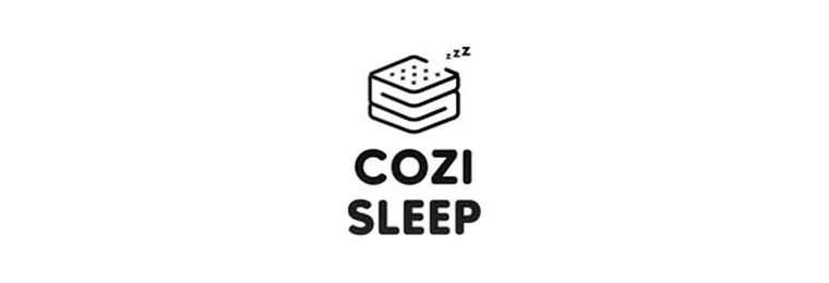 Grayscale CoziSleep logo