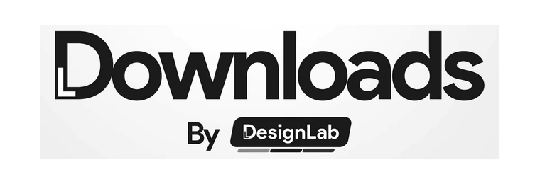 Grayscale DesignLab Downloads logo